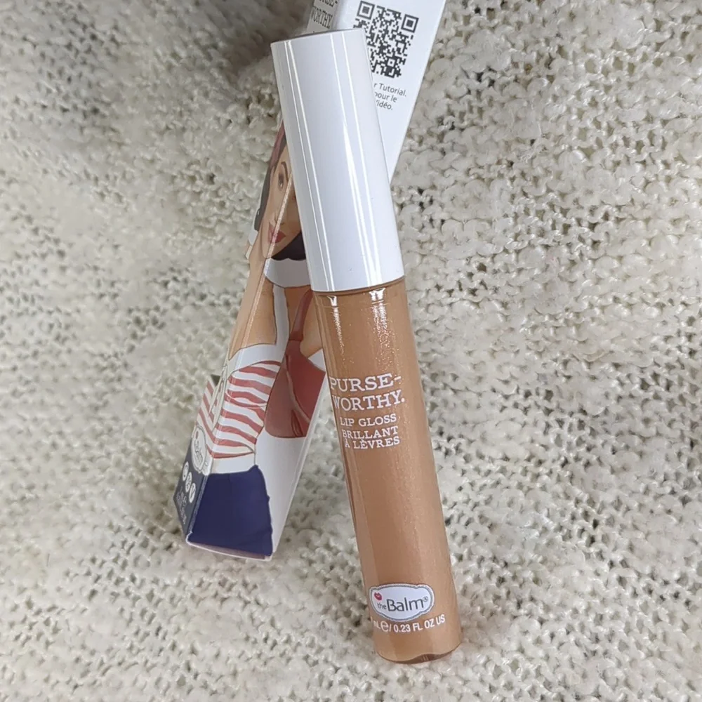 theBalm Purse-worthy Lip Gloss in Crossbody, 7ml/0.23fl oz